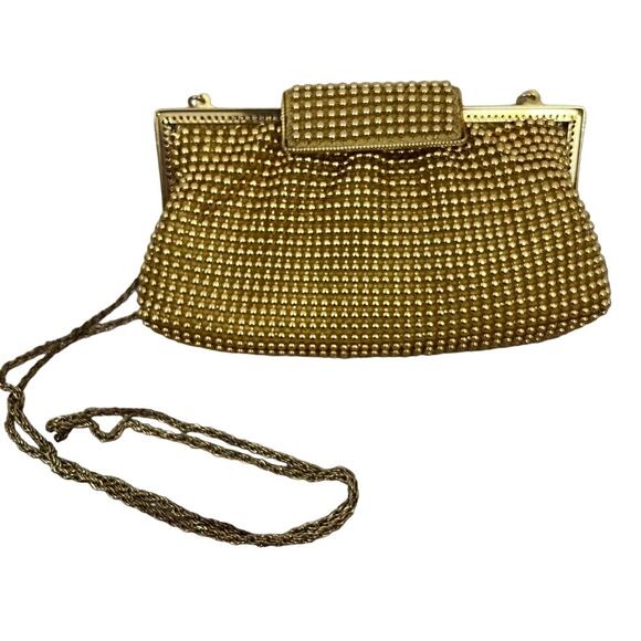 La Regale Gold Purse Studded Small - Picture 1 of 10
